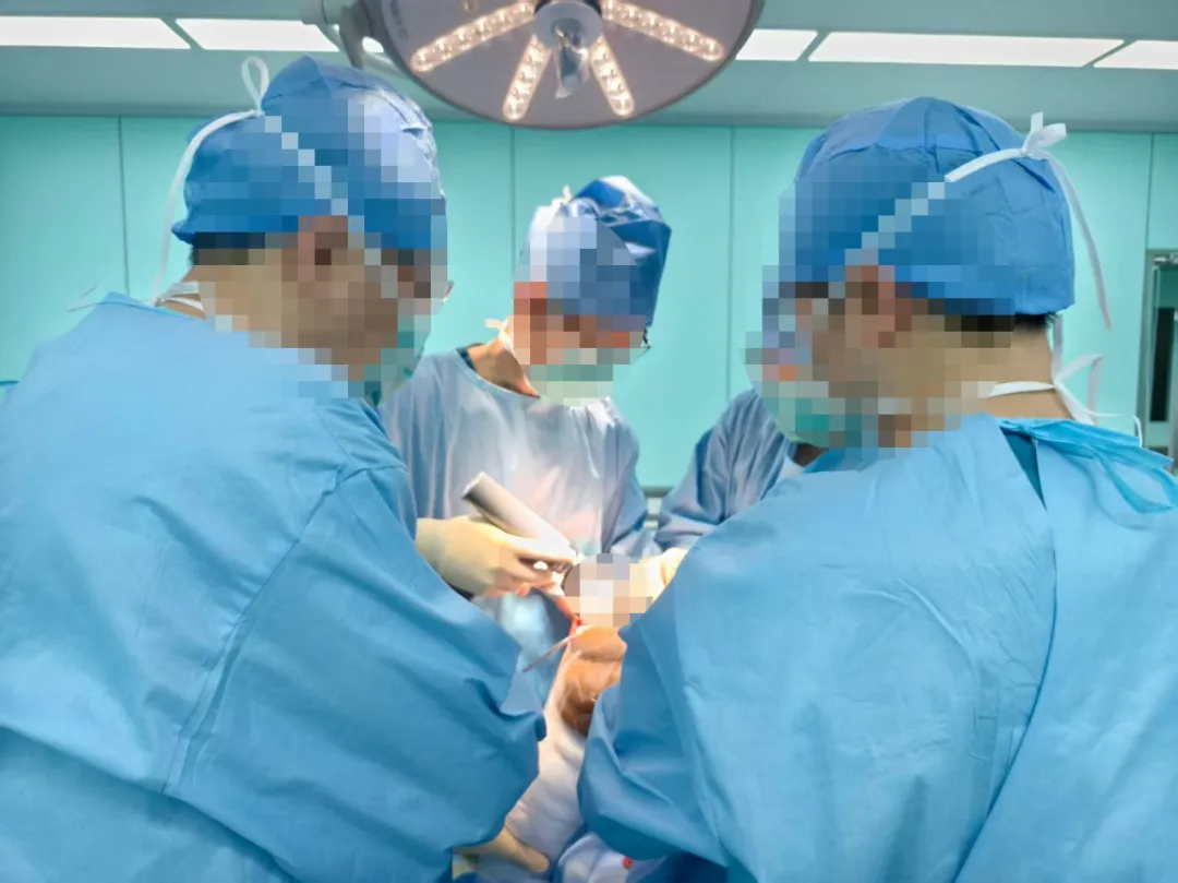 Edencare Hospital orthopedic surgical team performing knee replacement procedure in modern operating theater